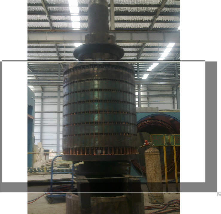 800kw鼠笼转子大修